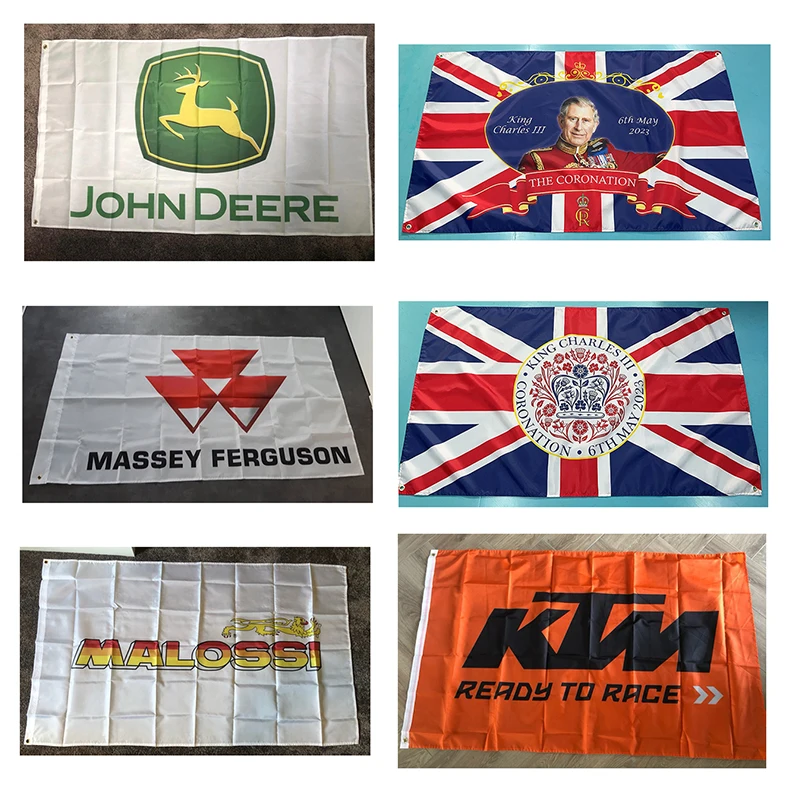 Custom 3x5ft Any Size Any Logo Cheap Custom Made Large Double Sided Outdoor Sports Racing Motorcycles Flag and Banners