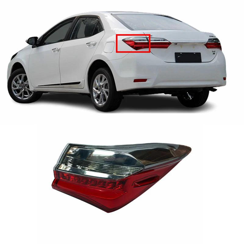 Saivis outer taillamp outside tail light kits for toyota corolla 2017 EU model