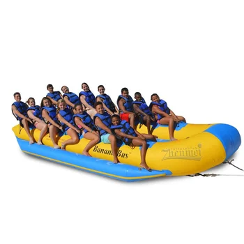 12-person double water inflatable banana boat, water extreme sports towing banana boat