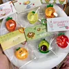 BZ012 Colgante de silicona aleatorio para empanadillas de fruta