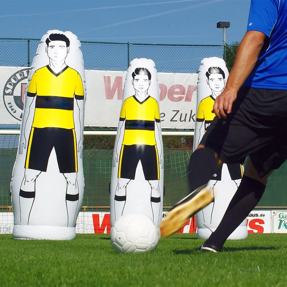 Customize Pvc Inflatable Soccer Free-kick Air Defener Mannequin - Buy ...