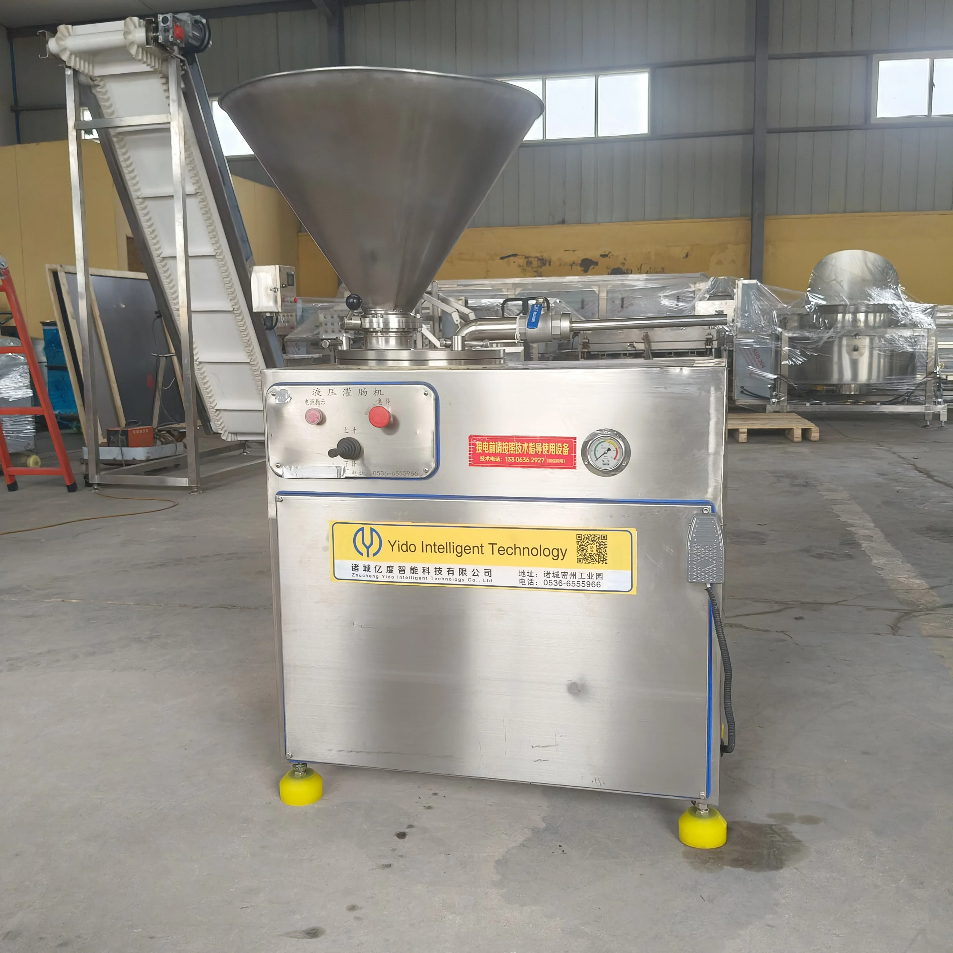 Промышленная электрическая салями из нержавеющей стали