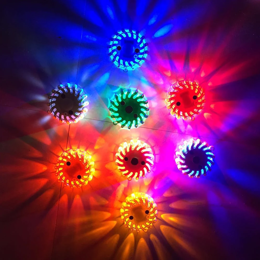 6 Pack Rechargeable Led Road Flares