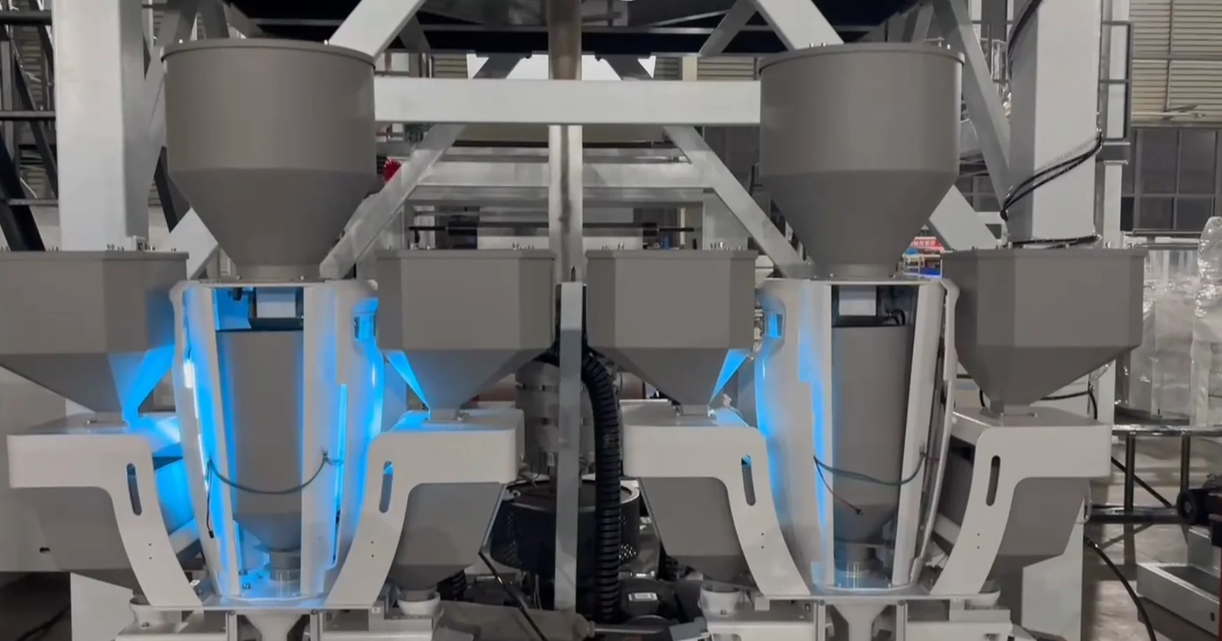 ABA Film Machine Extruder Blowing Extrusion Machine Cutting Film Pla Film Blowing Machine Blowing Shrink Ldpe Hdpe 50 3 Years