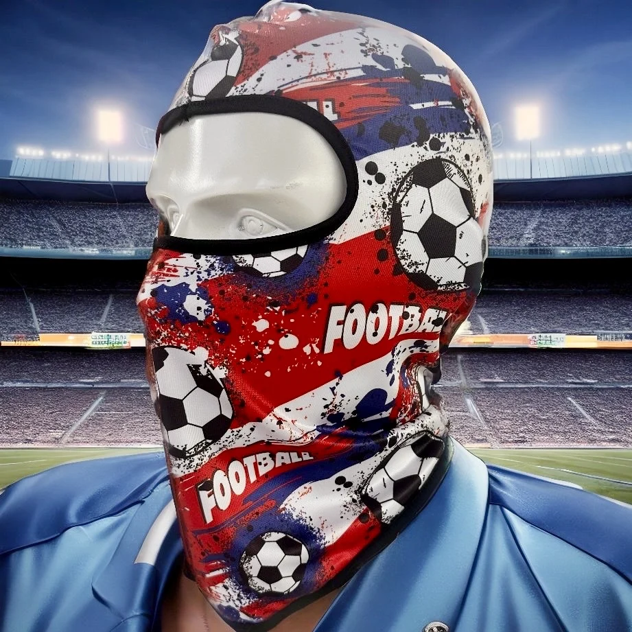 Custom Logo Cycling Balaclava Face Mask Breathable Polyester Ice