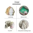 Two-Component Liquid Silicone Rubber Food Grade Eco-Friendly Non-Toxic Translucent Mold Making Material for Gypsum Sculpture