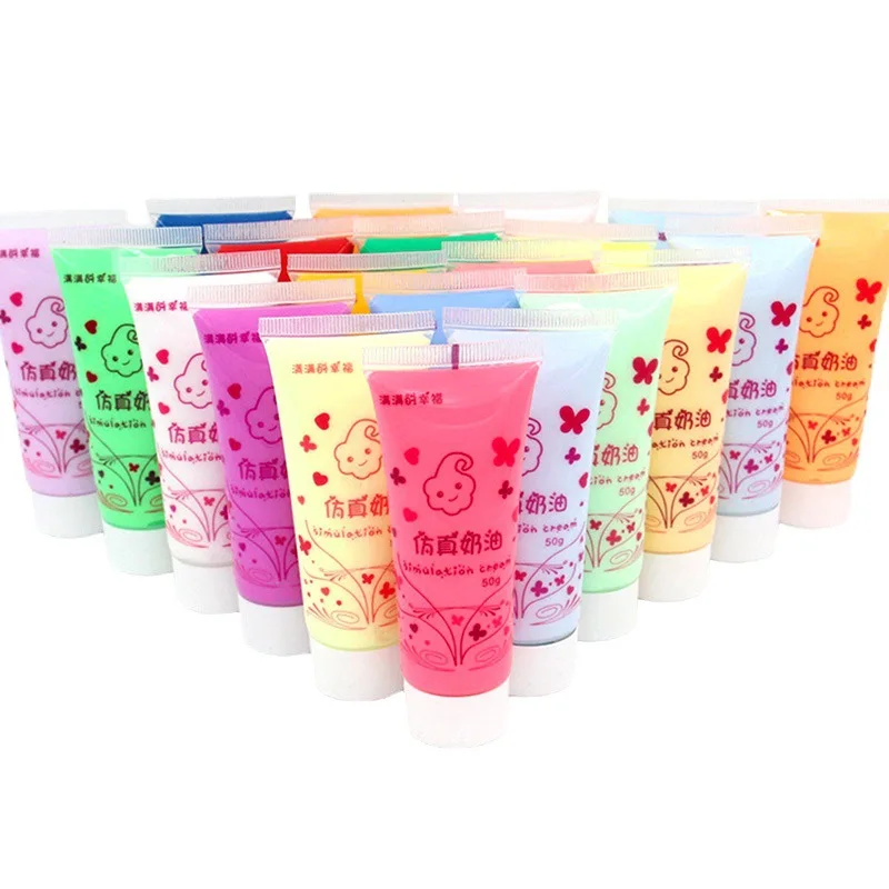 30 мл поддельный клей для взбитого крема сушка на воздухе имитирует слизь пищевого креативный чехол телефона DIY с