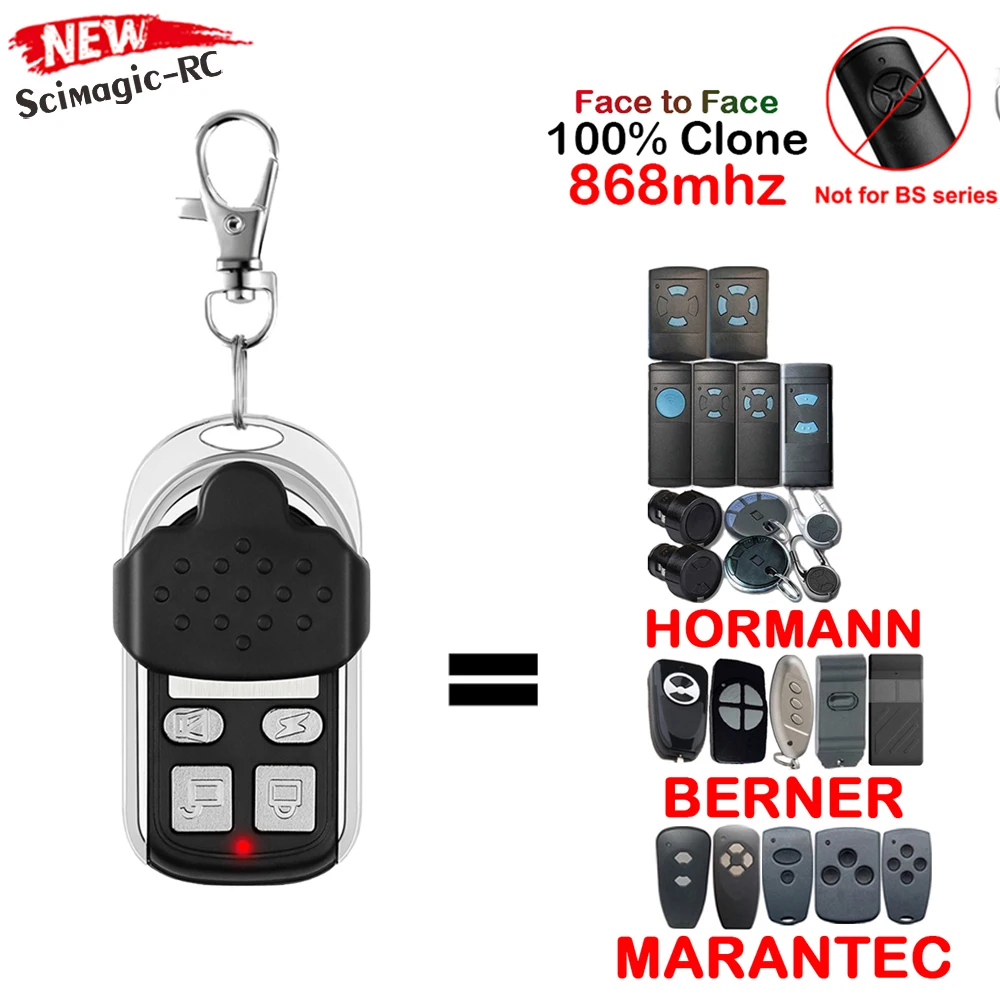 Hormann hse2 Bs Blanco Puerta & Garage Door Remoto fob Transmisor 
