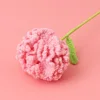 Finished carnation flower branch (nude pink)