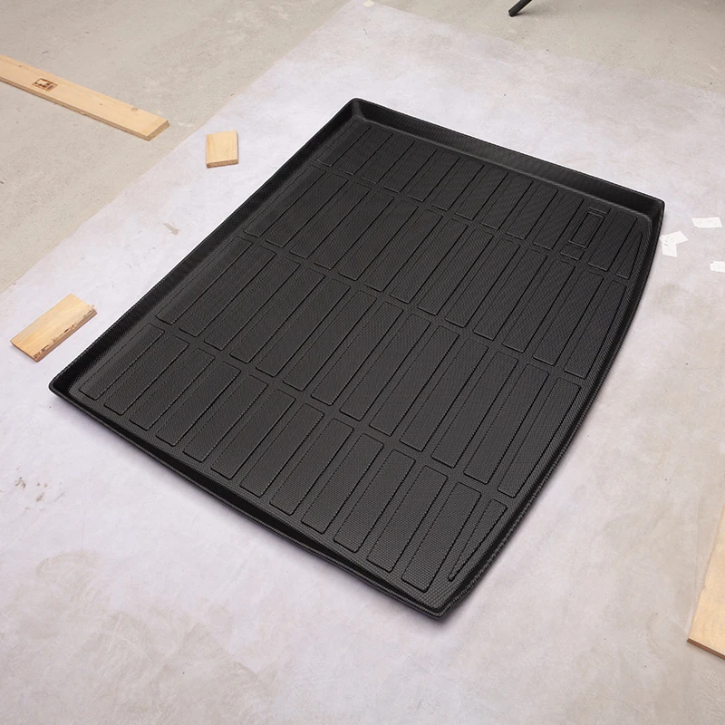 Аксессуары для интерьера автомобиля 3D TPE автомобильные коврики всепогодные 5D багажника ковры Prado 120 грузовой лайнер коврик ног