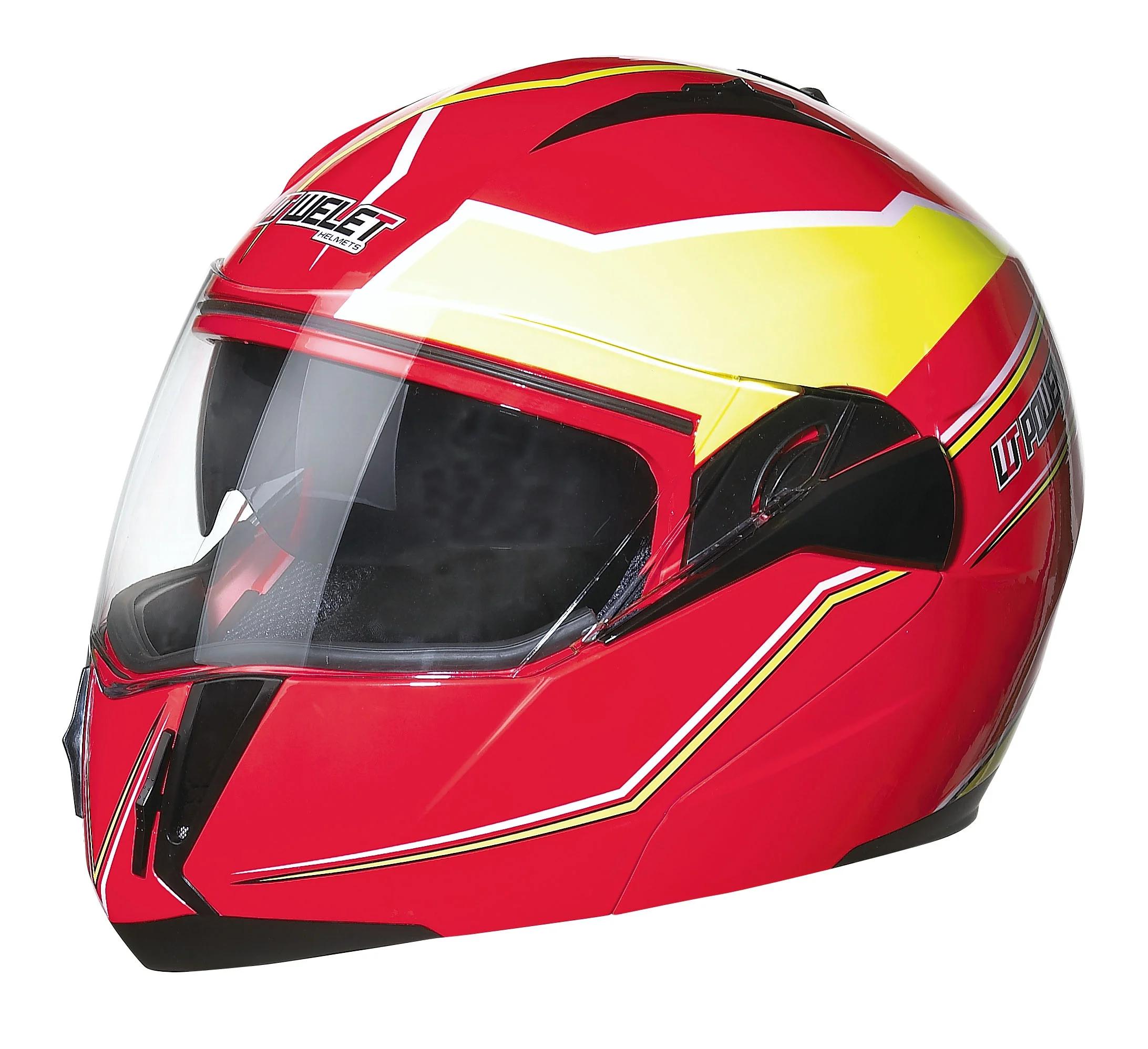WLT-168 DOT Flip up Full Face Helmet - ABS Shell, Customizable