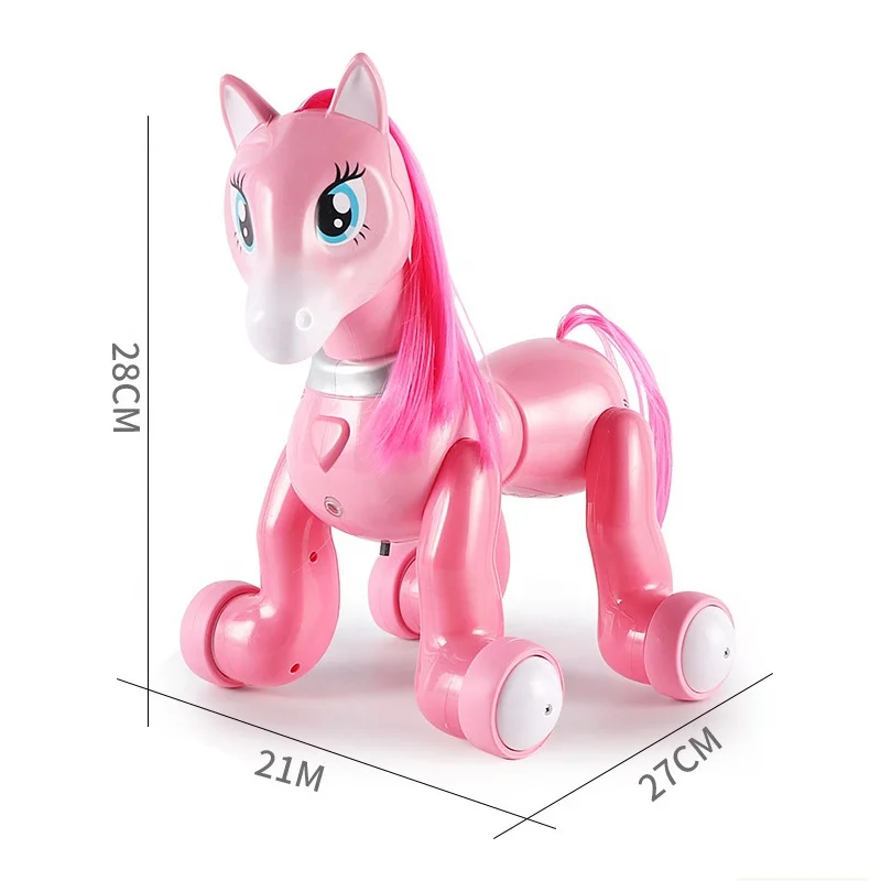Fun Electric Robot Horse Pet 1031A Remote Control Robot Toy Interactive Smart RC Horse Toys for Children