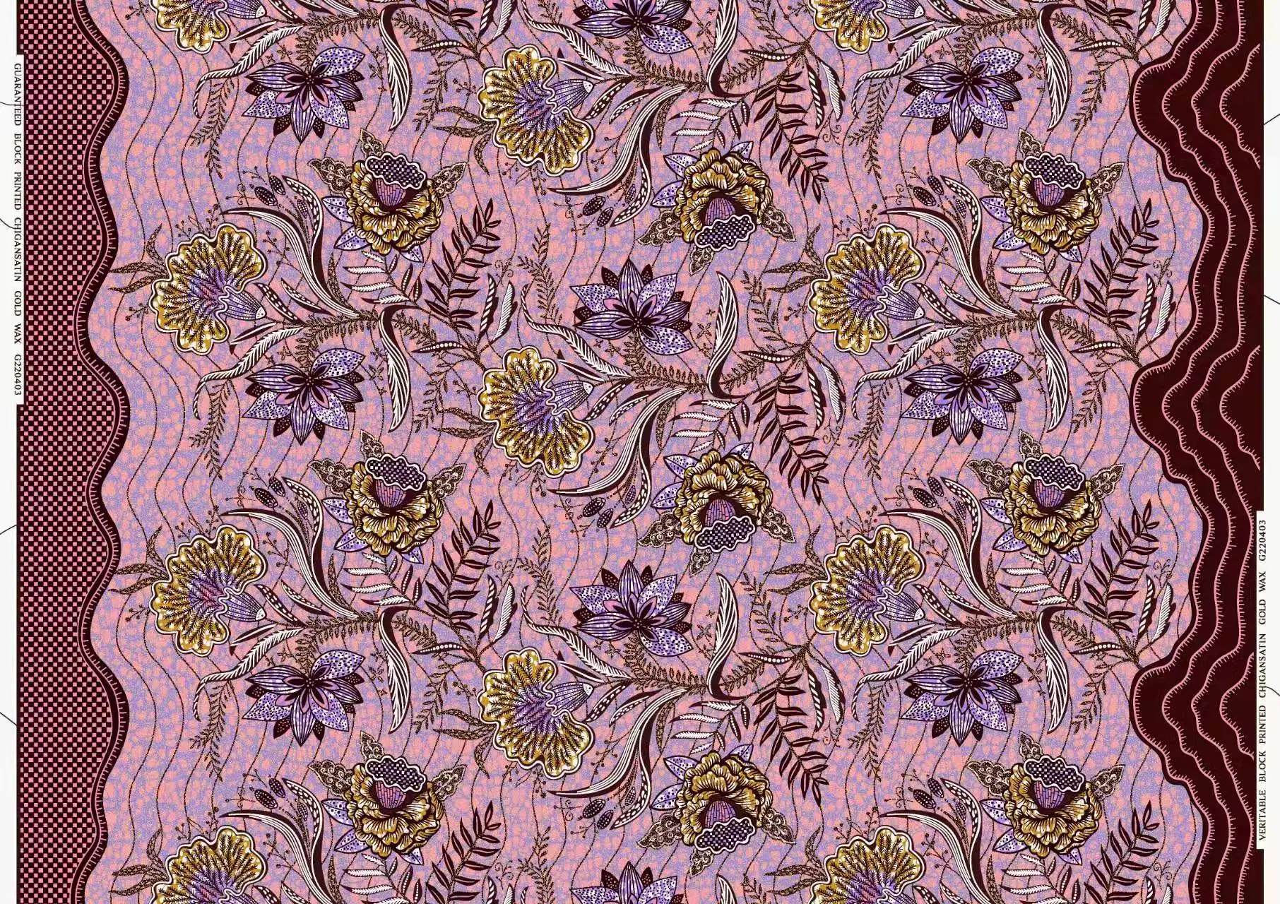 Логотип на заказ 100% полиэстер супер золотой воск принты голландский африканские ткани для