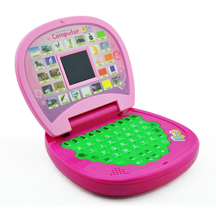 Year Old Kids Battery Operated Portable English Laptop Computers 2011  Educational Toys Learning Machine