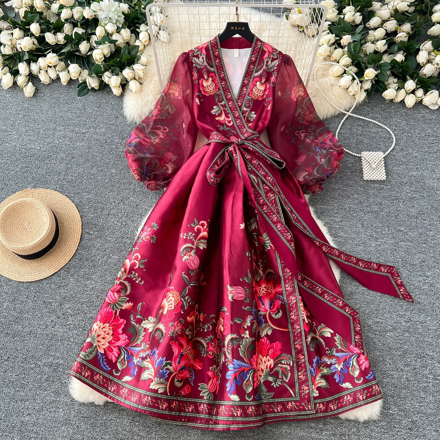 short sleeve women dresses Very J Short Sleeve Floral Flutter Sleeve Dress