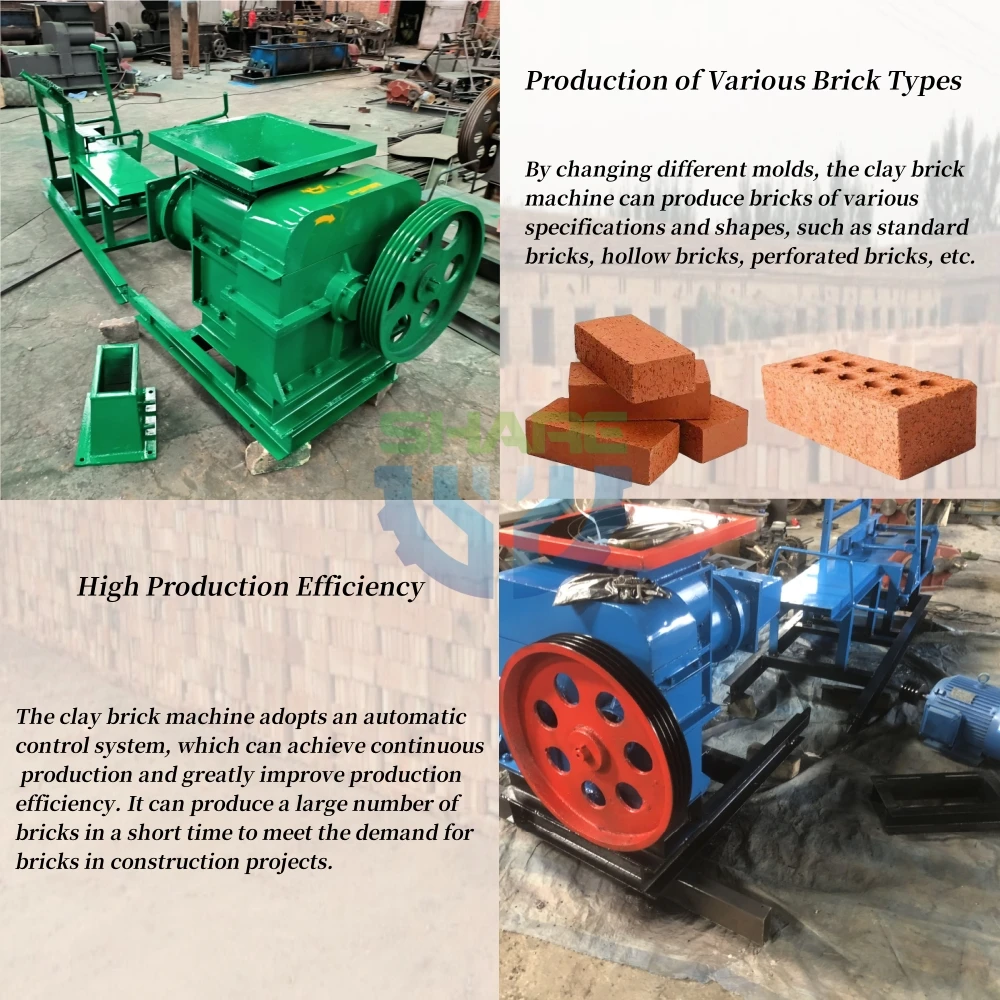 Automatic Red Earth Mud Soil Clay Brick Making Machine Block Making Machine Manual Mobile Soil Mud Clay Bricks Making Machine