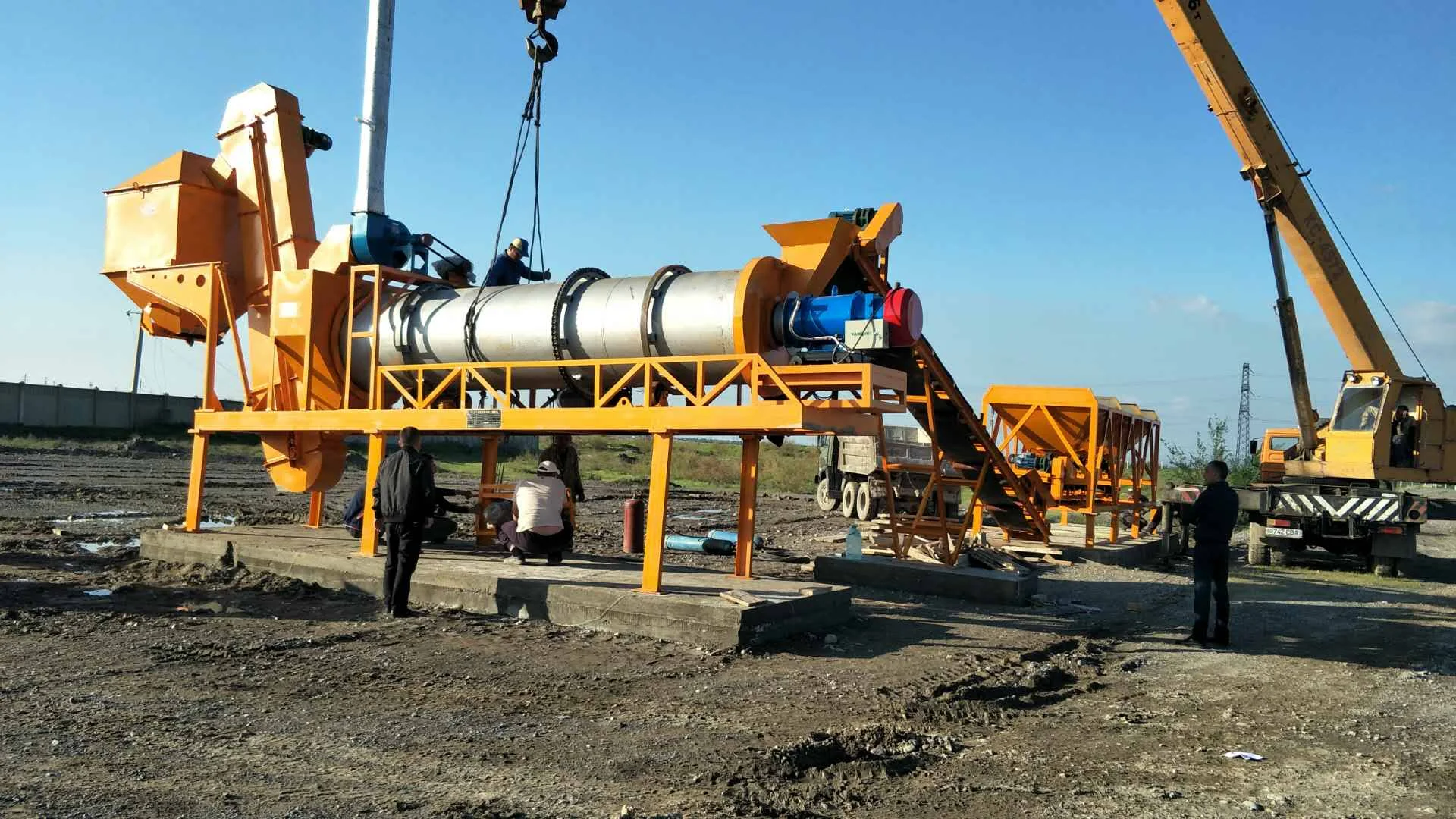 Roadbest завод YLB25 YLB30 YLB40 YLB60 YLB80 мобильный асфальтосмесительный