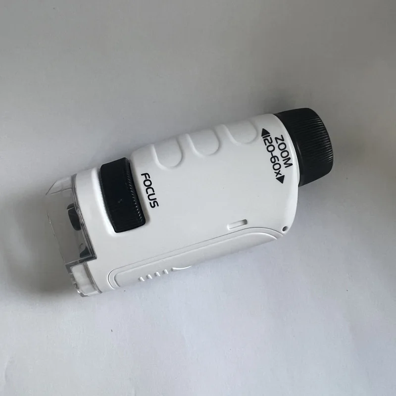 HOYE CRAFTS Science Educational Kits 120x Magnification Mini Handheld Microscope Toy