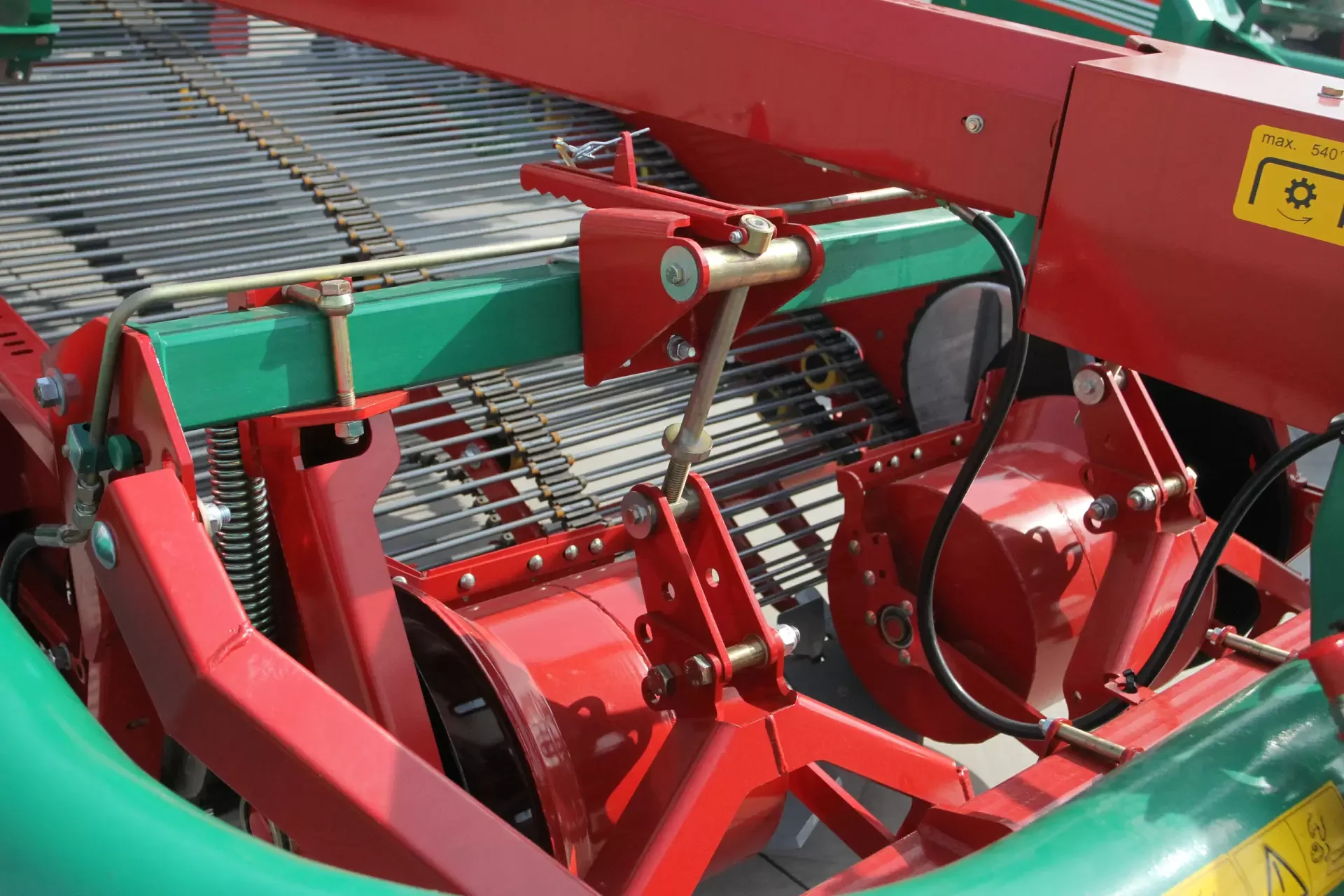 Automatic double rows big Potato digger combine Harvester