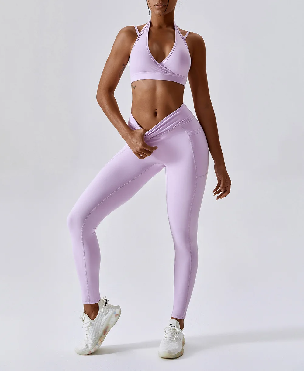 Custom Eco Breathable Nylon Yoga Pants