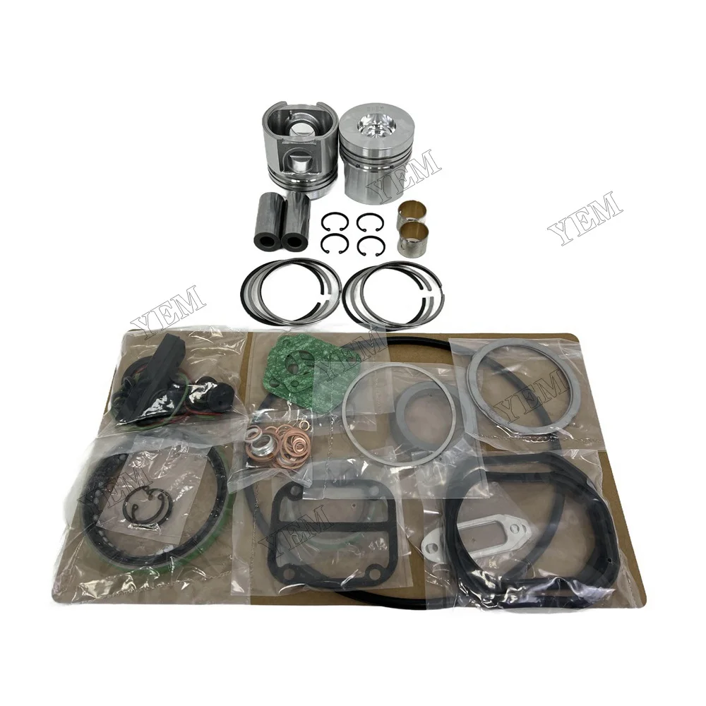 Rebuild Kit With Piston Ring Cylinder Gaskets Piston Fit for Deutz F2L511 Engine Parts 2