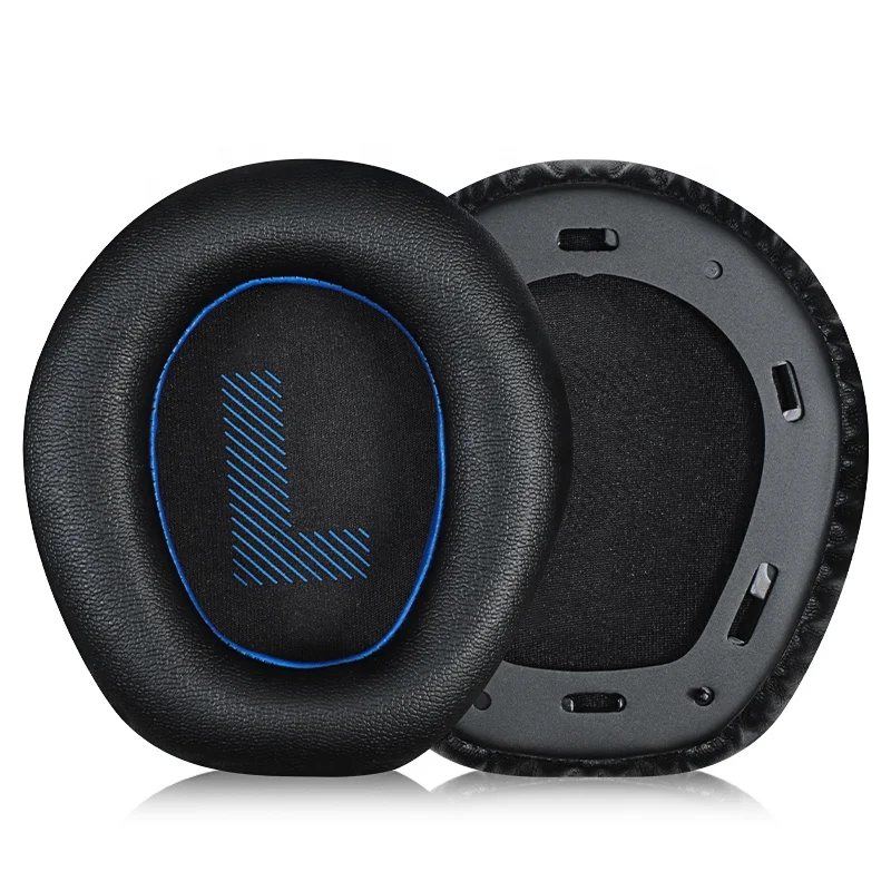 Replacement Earpads for JBL Quantum 100 Q100 Performance Ear Pads Cushions with Noise Isolation Memory Foam Soft Protein Leather