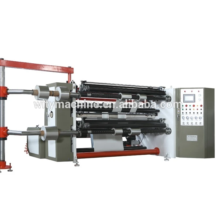 High Speed Performance Paper Film Roll Slitting Machine (Hydraulic Loading Unit)