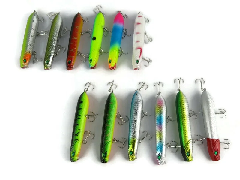 Gewang Pencil Like Heddon Super spook / Copy Heddon / Floating pencil /  Fishing lure bait