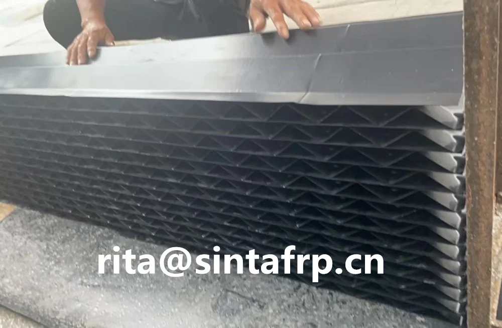 Cooling Tower Evaporative Condenser Pvc Drift Eliminator Buy