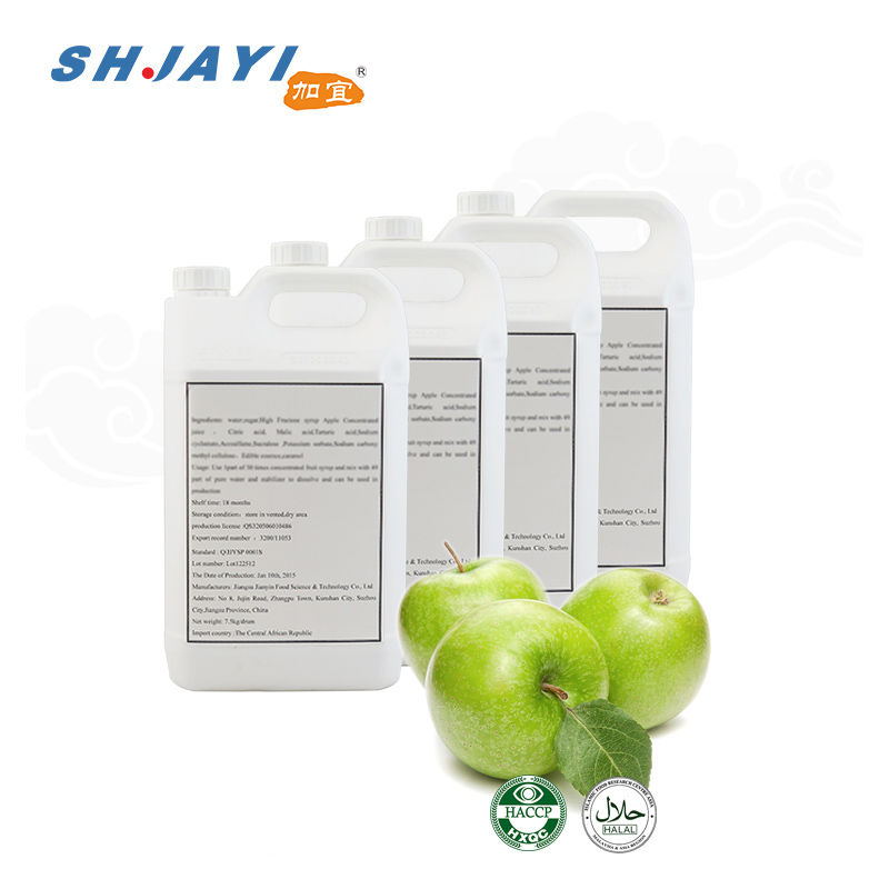 Новый продукт 20 раз концентрат сока сироп зеленый яблочный аромат