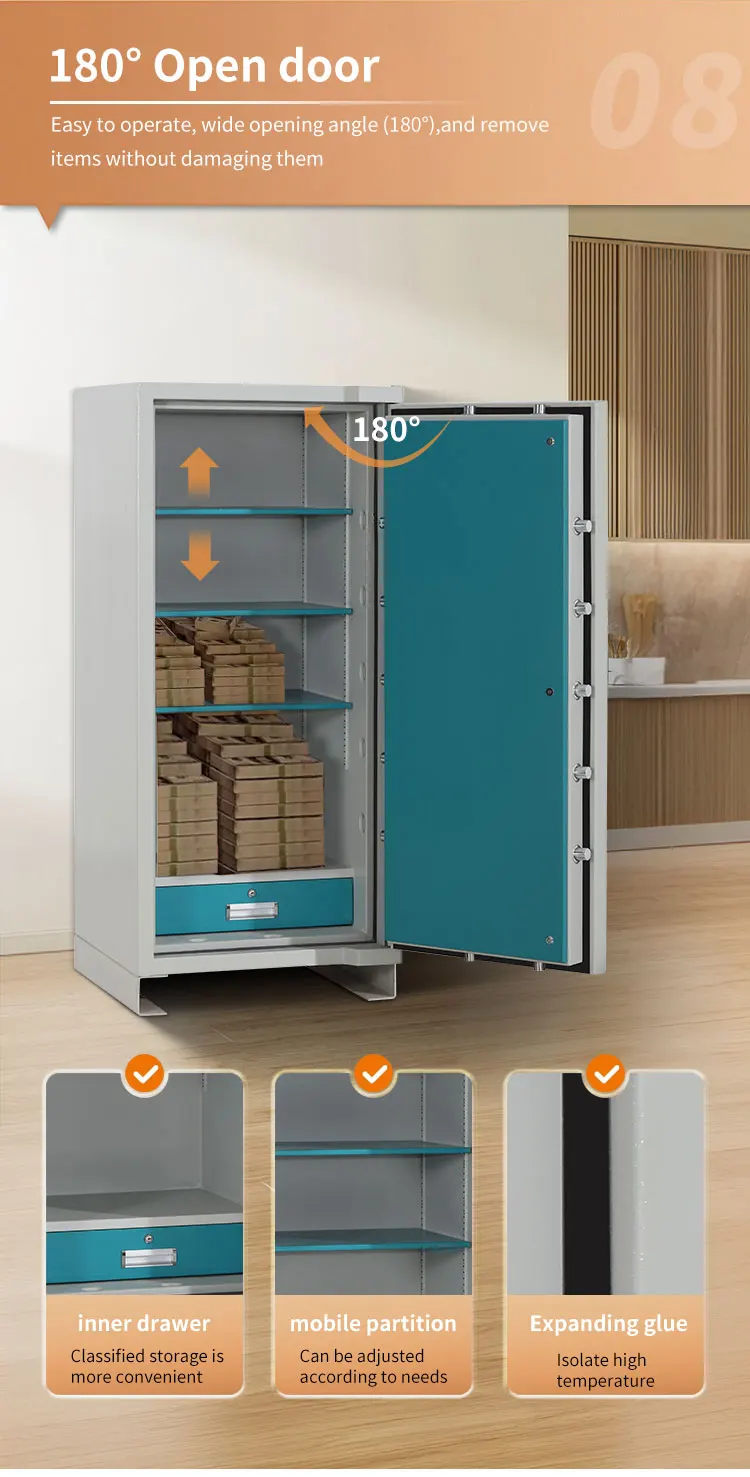 CEQSAFE Combination Lock Fire Resistant Big Stash Firearm Chubb Safe Hotel Box Security Home Fireproof Safe Chubb Safes supplier