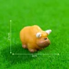 4# big yellow wool cow