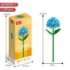9093-12 ไฮเดรนเยียสีน้ำเงิน 107ชิ้น กล่องสี