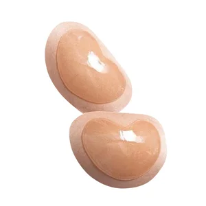 Women Silicone Self-Adhesive Bra Chest Pad Push-Up Enhance Breast Pads