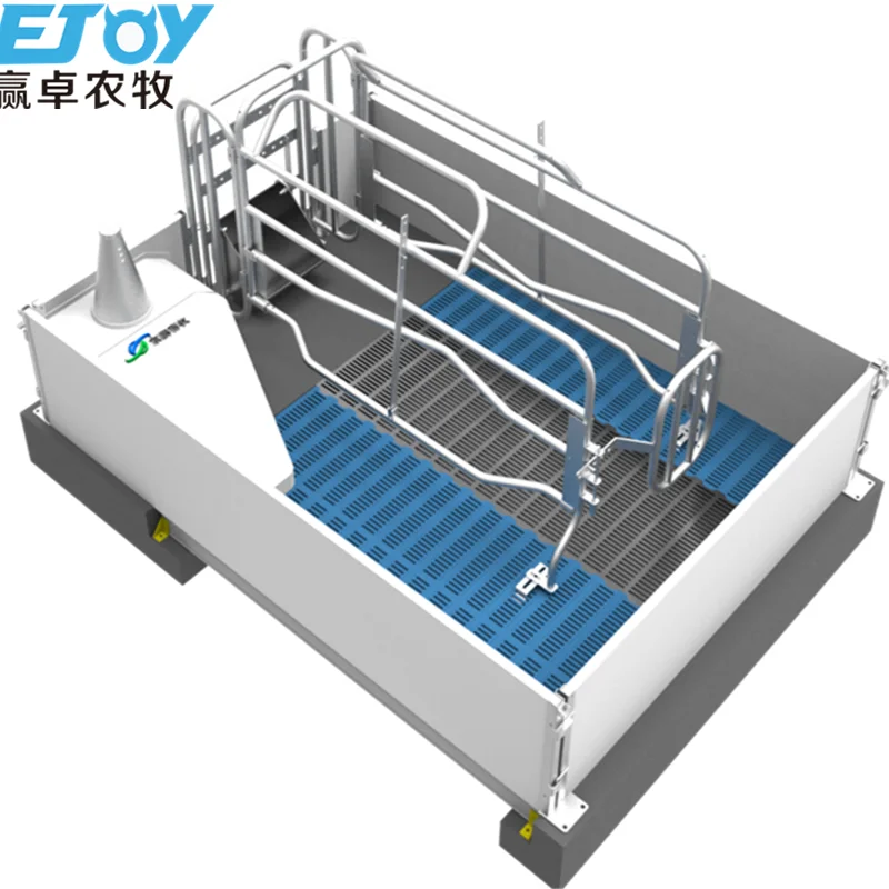 Sow Gestation Bed Galvanized Pig Farrowing Crates Pen Pig Flooring Stall  Farrowing Bed Sow Equipment for Sale