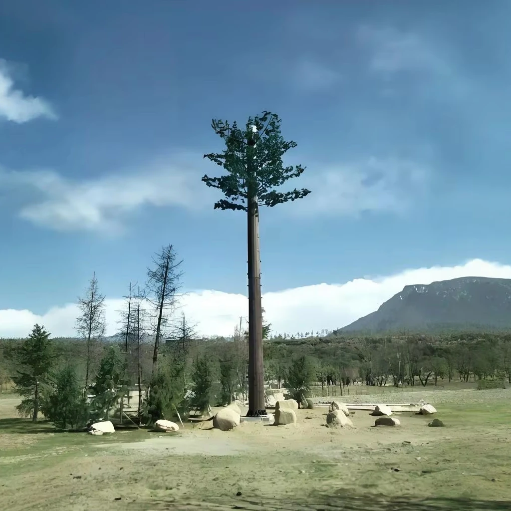 Corrosion-Resistant Galvanized Steel Bionic Tree Communication Tower Outdoor Telecom Infrastructure Made Angle Steel Pneumatic