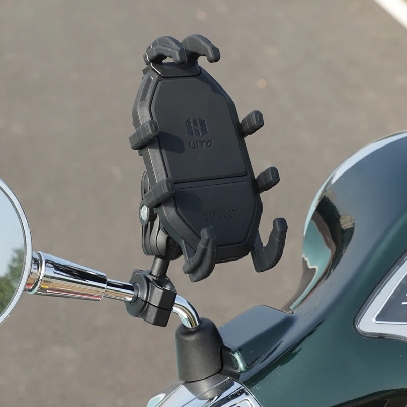 SMNU vandeniui atsparus lankstus stabilus navigacinis universalus mobiliojo telefono laikiklis važiuotojams, elektromobiliams, motociklams ir dviračiams