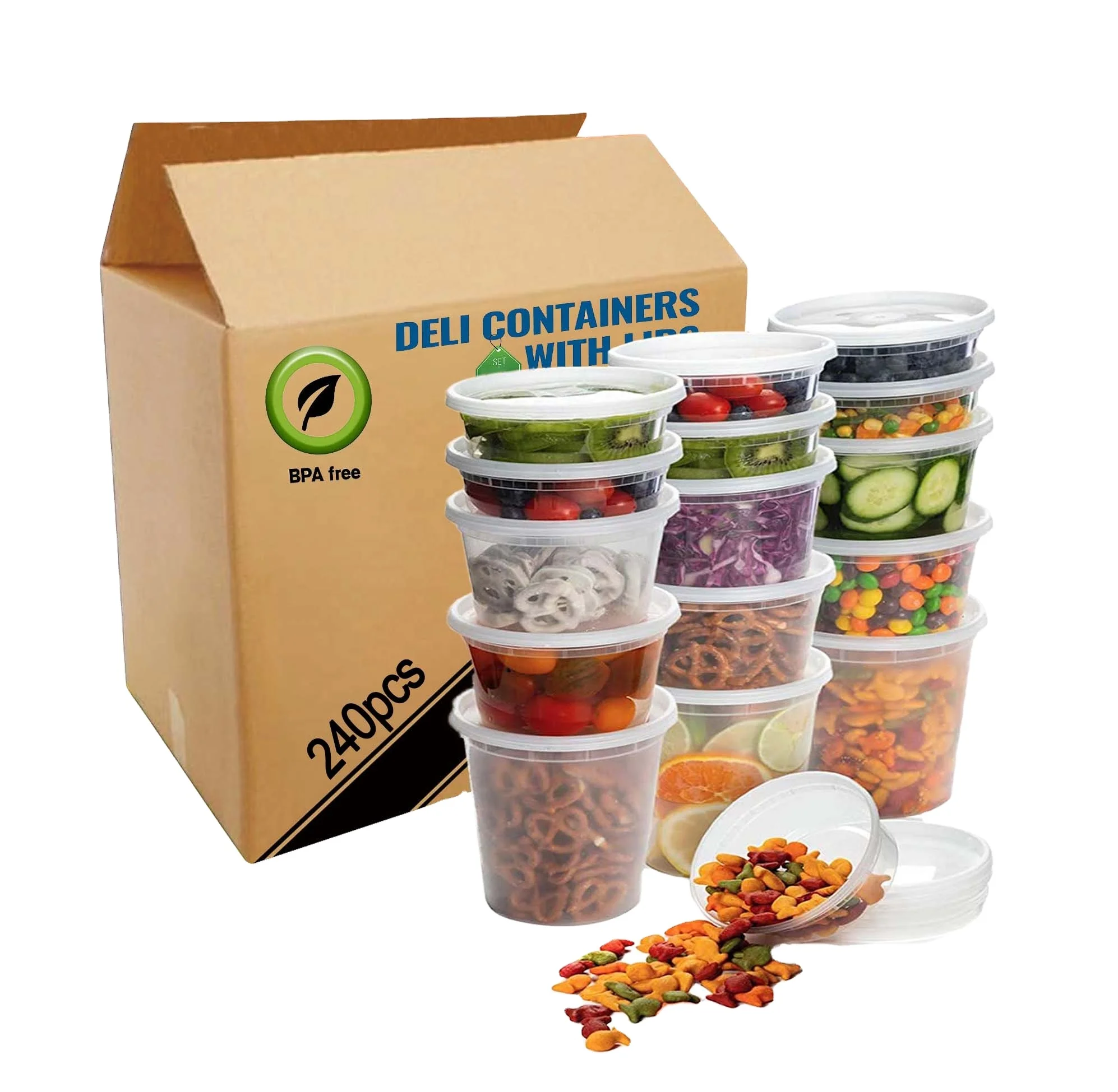 Sturdy, Reusable, Fantastic Deli Containers with Lids - Perfect 16 oz, 32 oz,  48 oz Set for Food On The Go! - AliExpress