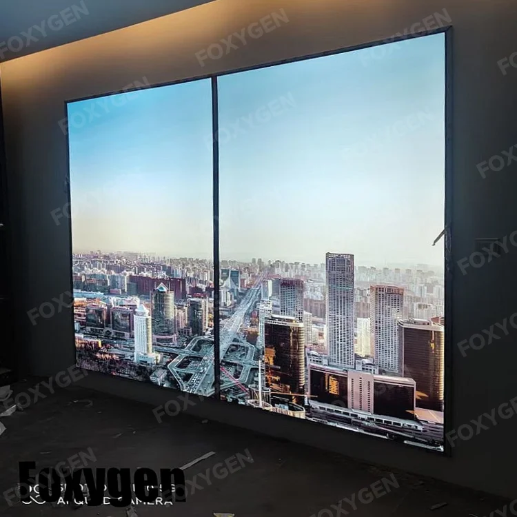 Single Sided Seg Frame Fabric Light Box Aluminum Profile Advertising Light Boxes for Shopping Mall manufacture