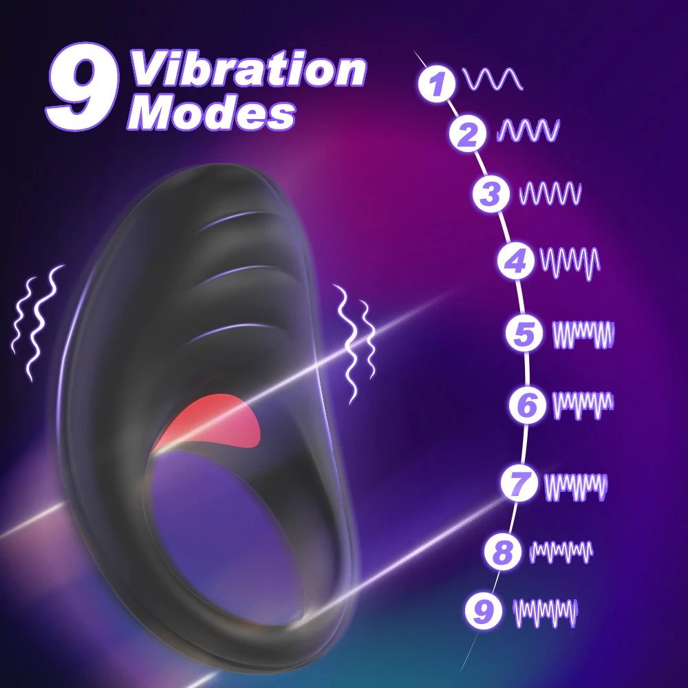 GripX Pro Şarjlı Titreşimli Penis Halkası – Güçlü ve Konforlu