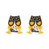 Red Wine Glass Br.yellow SA265