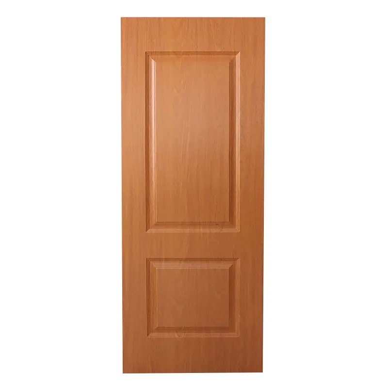 Easy To Install Pressed Door Plain Sound Insulation Without Frame Door PVC For Apartment