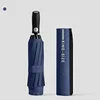 Reverse automatic embossing design-large pattern-navy blue