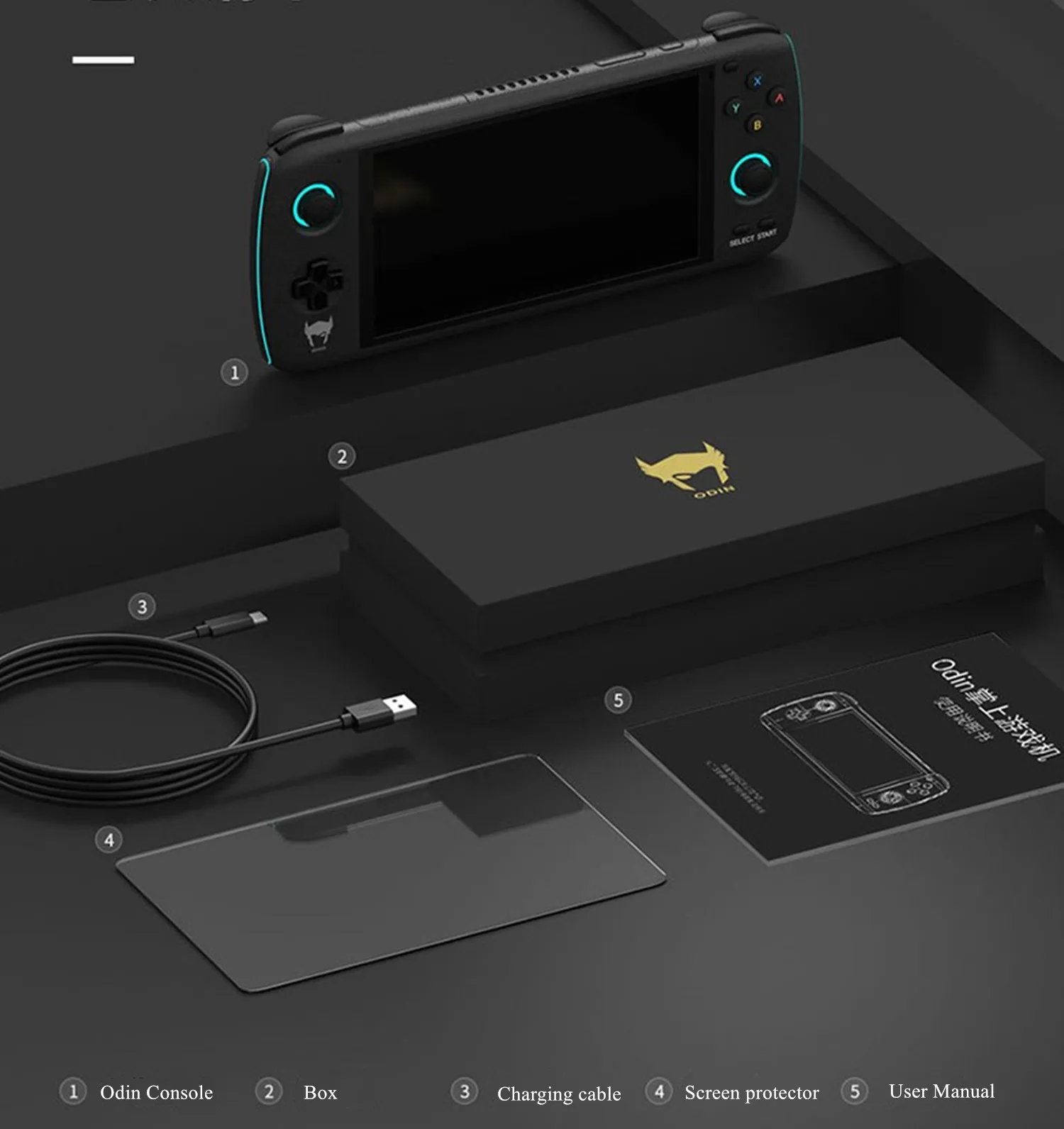 5.98 Inch Touch Screen Ayn odin Handheld Game Console 8G+256GB SD845 Win 11 Android 11 Retro Video Games Players Box Kids Gift