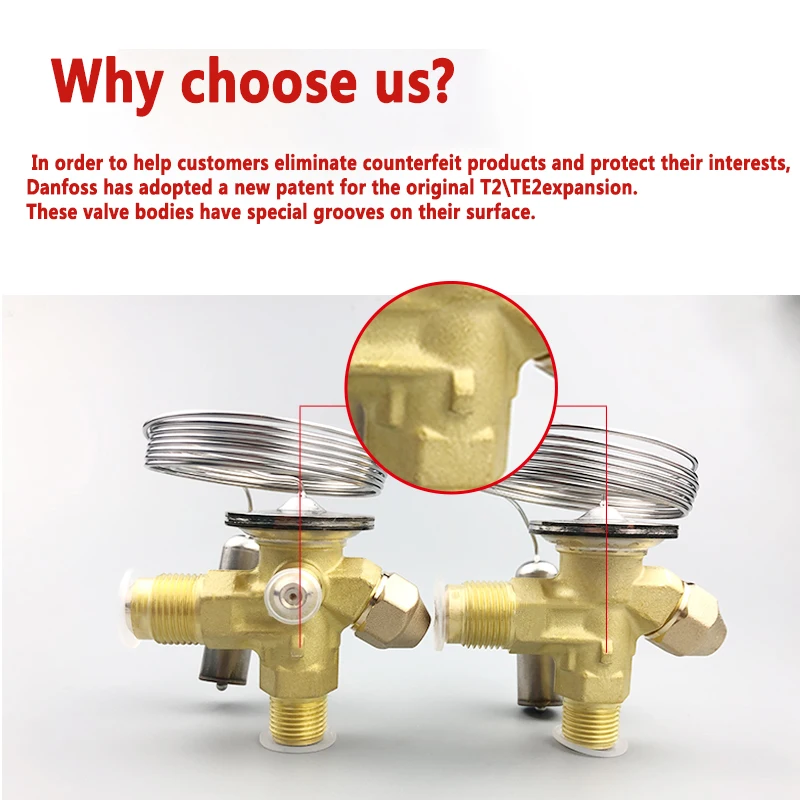 Cold Storage Unit Accessories Cold Room Refrigeration Thermostatic Expansion Valve Thermal Expansion Valve