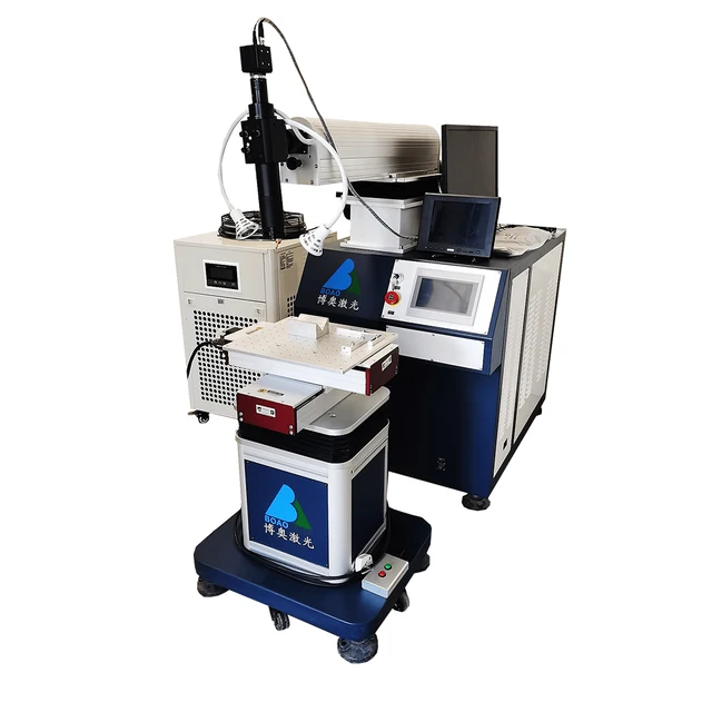 QCW CW Laser Welding Soldering Machine Molds 3000w 1500w YAG Fiber Laser Spot Welding Welder Machine for Metal Mould Repairing