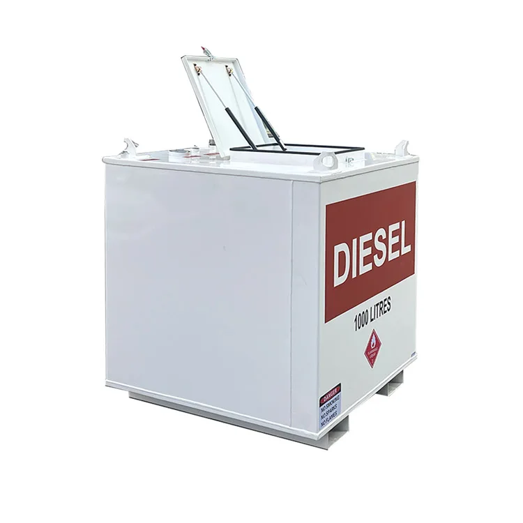 Portable IBC tank diesel tank self bunded fuel cube tank