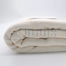 Wholesale OEM White Embroidery Roll Cotton Poly Carpet Backing Tufting Fabric Primary Monks Tufting Cloth for Tufting Rug Making
