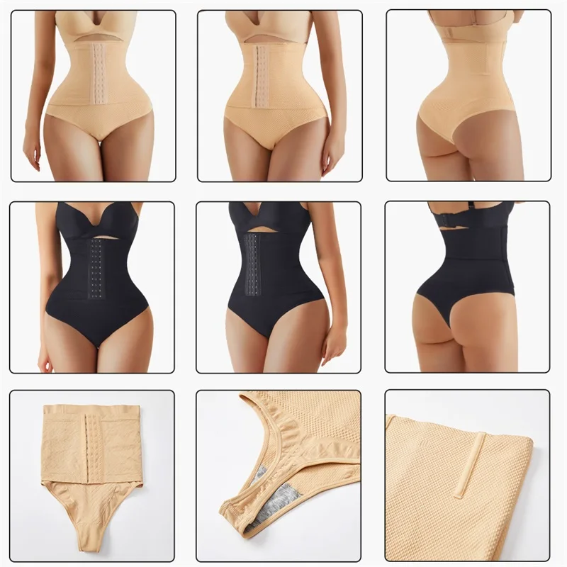 Hot Sale Full Body Women Slimming Thong Panties Wear Belt Tummy Control Underwear Waist Trainer Shaper Shapewear for Women