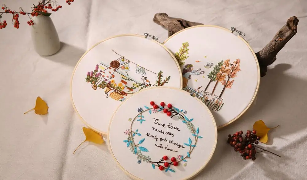 Набор для вышивки крестиком «сделай сам»